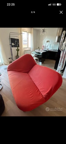 Bonaldo divano posti - 2, rosso