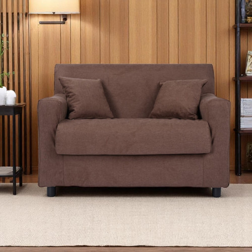 Divano posti brown tessuto - posti,