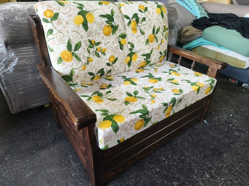 Divano 2posti legno rustico - legno,